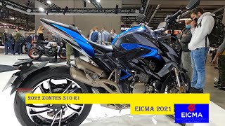 2022 Zontes 310 R1 Walkaround Eicma 2021 Milan