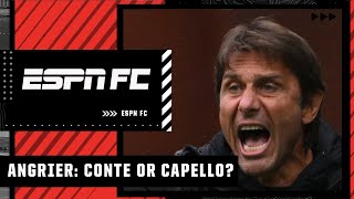 Alessandro Del Piero exposes whether Antonio Conte or Fabio Capello were angrier 👀😂 | ESPN FC
