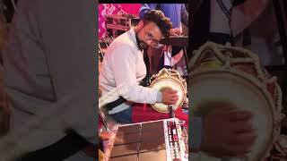 Fast #dholak Playing By @AnujLodhi Live Jagran Dholak #shorts Bajana Sikhe