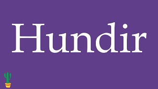 How to Pronounce ''Hundir'' (To Sink, To Destroy, To Plunge) Correctly in Spanish 🇲🇽