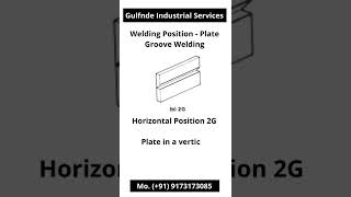 #welding #position #plate #groove #2g