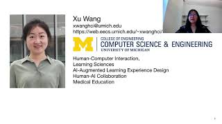 MIDAS Faculty Research Pitch: Xu Wang