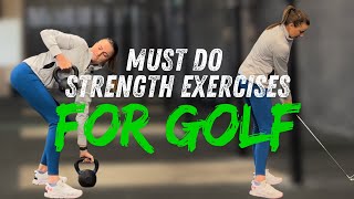 Must Do Strength Exercises For Golfers - Hit The Golf Ball Longer!