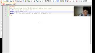 INTRODUCTION TO PHP (Hypertext Preprocessor) Tutorial on how to code, run your PHP code.