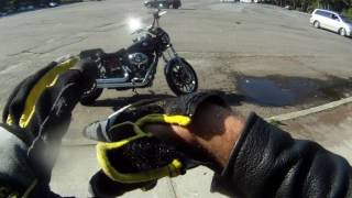 Harley Davidson Dyna FXDP / Avon cobra tires and Chain Conversation