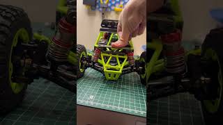 Wltoys 12428 suspension rebuild with 3d printer attempt 2 #wltoys #wltoys12428 #wltoys_upgrade