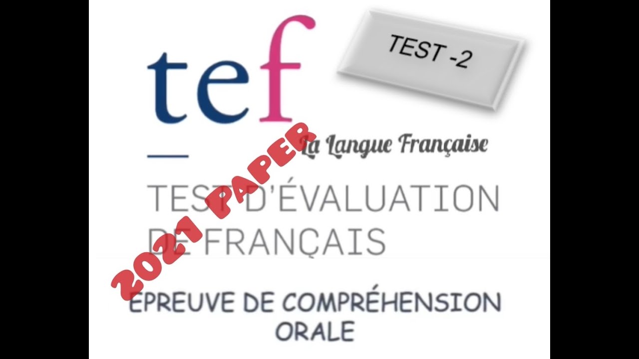 TEF Canada / TEFAQ Compréhension Orale Avec La Transcription -2 - YouTube