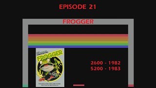 Frogger - Atari 2600 Vs Atari 5200