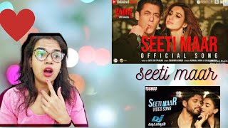 SEETI MAAR REACTION | Radhe - Your Most Wanted Bhai | Salman Khan, Disha Patani | DSP