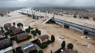 Chaos in Wales today..!! Flash floods destroy Pontypridd