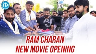 Ram Charan New Movie Opening || Samantha || Sukumar || Devi Sri Prasad.