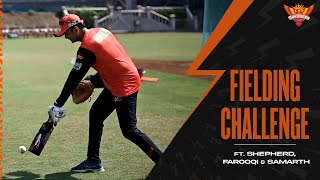 Fielding Challenge ft. Shepherd, Farooqi and Samarth | SRH | IPL 2022