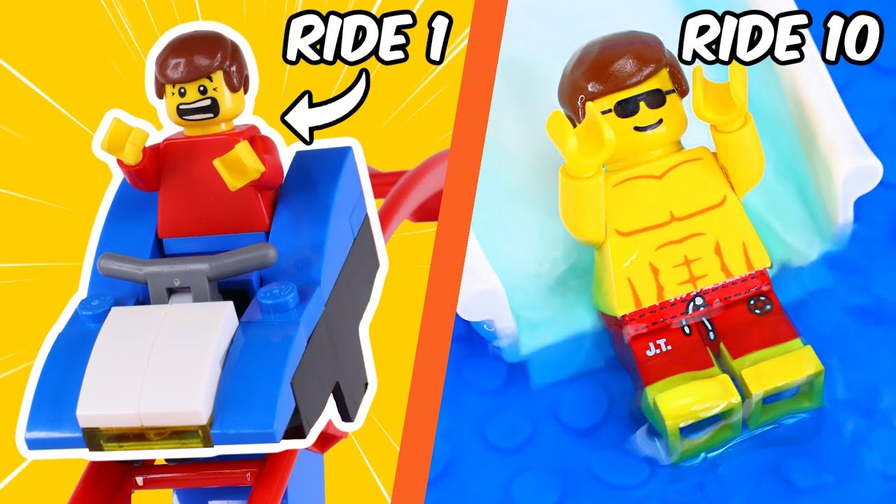 I Built A Lego Theme Park Youtube