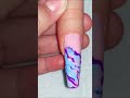 🤭😮THE BEST MARBLE NAILS MANICURE HACK #shorts #nailhack #nails ##gelnails #purplenails #glitternails