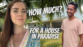 American lady buys house in Thailand with her Thai husband #amwf