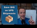 EASY Way to Save on UPS Shipping | Promo Code (40 Percent Off)