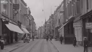 Amazing 1919 Ride Through The Netherlands Footage
