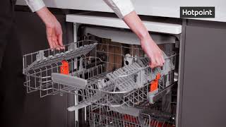 How to: Adjust Your Hotpoint Dishwasher Basket