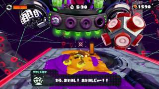 【Splatoon（スプラトゥーン）】「ダイオウイカ vs DJタコワサ将軍」（amiibo『イカ』）実況プレイ#24　ちょっとイカしたゲーム実況