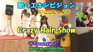 ❤ここにゃん❤動くエキシビジョンⅡ❤Crazy Hair Show❤KCEアカデミー・神戸市立博物館・Coconyan・moving exhibition・Kobe City Museum・KCE