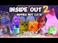 CAT MEME MOVIES: INSIDE OUT 2 BUT CATS 360°