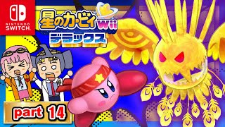 【星のカービィ wii デラックス】ゲーム実況！「パート14」ついにナッツヌーンのボス登場！強敵すぎて大苦戦！？【はんちゃんラボGames】