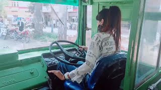 First woman driver of HRTC Hamirpur depot - Nancy Katnouria | Training videos