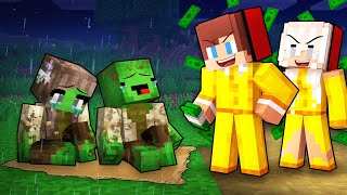 JJ and Mikey: POOR vs RICH Love Story in Minecraft - Maizen