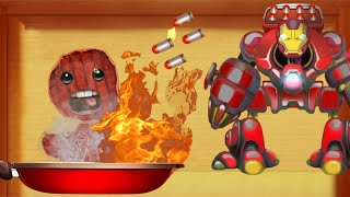 Buddybot, Frying Pan Vs The Buddy | Kick The Buddy