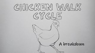 Chicken Walk Cycle: A breakdown