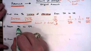 Lesson 6-5 Percent Increase and Decrease
