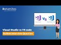 Visual studio and Visual studio code for python | Python Tutorial