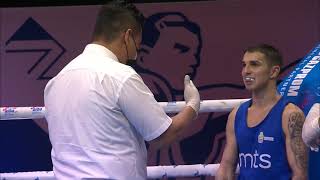 48kg - ZHUSSUPOV Temirtas (KAZ) vs AMETOVIC Omer (SRB) - Svetsko prvenstvo u boksu Beograd 2021