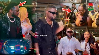 Watch How Sarkodie \u0026Wife Tracey, Billionaire Sledge, Becca arrive \u0026 left Rapperholic 2024