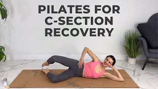 After C Section Pilates Exercises (C section Recovery Exercises) 25-Minute Postnatal Pilates