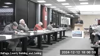 DuPage County Zoning Board of Appeals, 12/12/2024