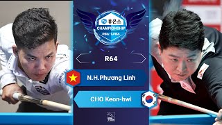 FULL MATCH: NGUYỄN Huỳnh Phương Linh - CHO Keon-hwi | PBA R64 | Huons Championship 2023