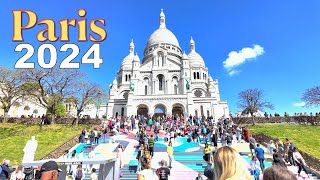 Paris, France 🇫🇷 - Walking in Montmartre, Paris France | Paris 4K HDR | May 7, 2024