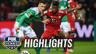 Werder Bremen vs. Bayern Munich | 2018-19 Bundesliga Highlights