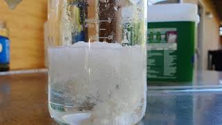 Aluminum hydroxide gel from aluminum chloride and baking soda