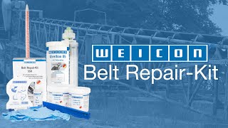 Riss im Transportband reparieren | WEICON Belt Repair-Kit