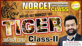 TIGER CLASS-II / टाईगर क्लास || AIIMS NORCET-2021 || SURE SELECTION CLASS l l By Akki sir
