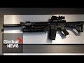 Canada announces newly-banned assault weapons could end up in hands of Ukraine's military | FULL