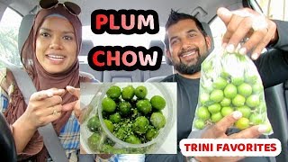 PLUM Chow/Soaked Plum - A 'Spicy' TRINI 'Snack' You MUST Try | Pepper Lovers | Trinidad