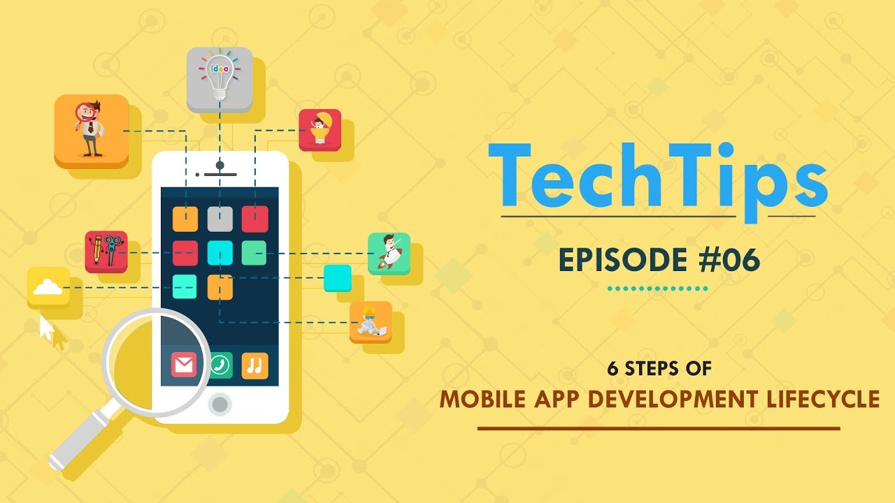 6 Steps Of Mobile App Development Lifecycle Youtube