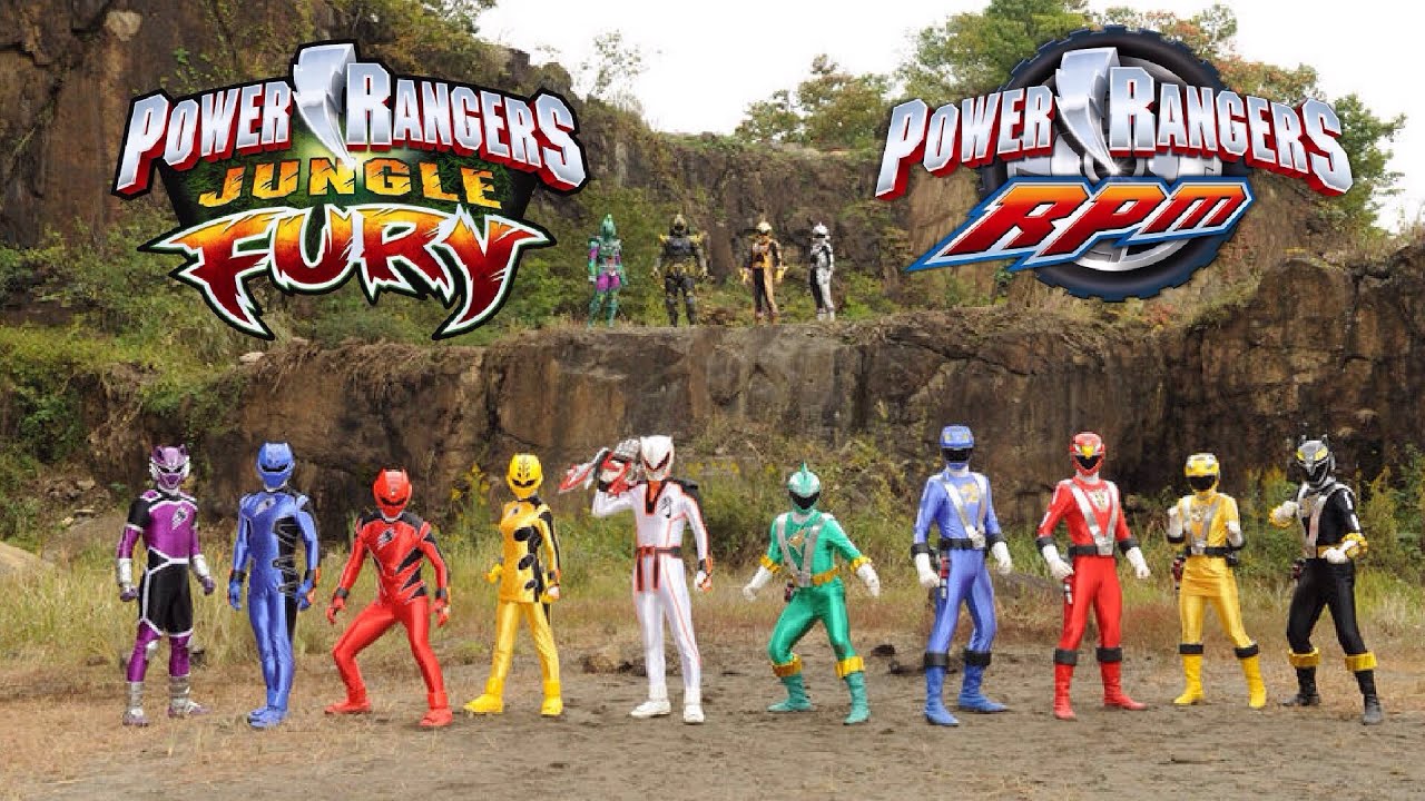 Power Rangers RPM/Jungle Fury Team Up - YouTube