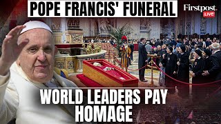 Pope Francis Funeral LIVE: Global Leaders Pay Tribute to Pope Francis | Pope Funeral | Vatican City
