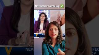 Eye–opener video 😯|Fumbling is ok while speaking| #shorts #palkisharma