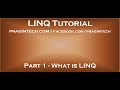 Part 1 What is LINQ Part 1 What is LINQ