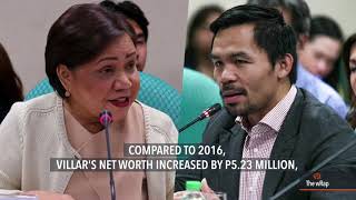 Villar, Pacquiao remain richest senators in 2017